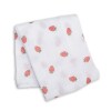 LJ4 Manta Muselina Lulujo 100x100 Strawberries Lulujo