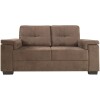 Sillón 2 Cuerpos - Luares Tela Marron T