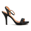 Sandalia Vizzano Mujer Taco 10cm Negro