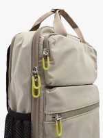 Mochila De Cabina De Nylon gris