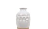 Florero Jarrón - Cerámica Blanco Florero Jarrón - Cerámica Blanco