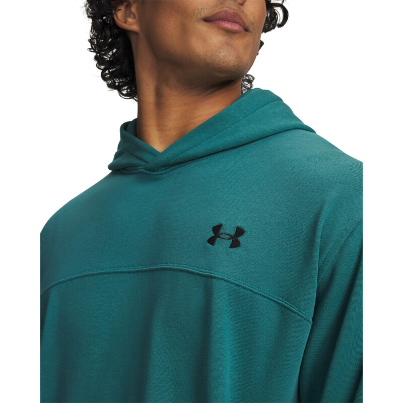 UA Rival LW Hoodie-GRN GRN-338
