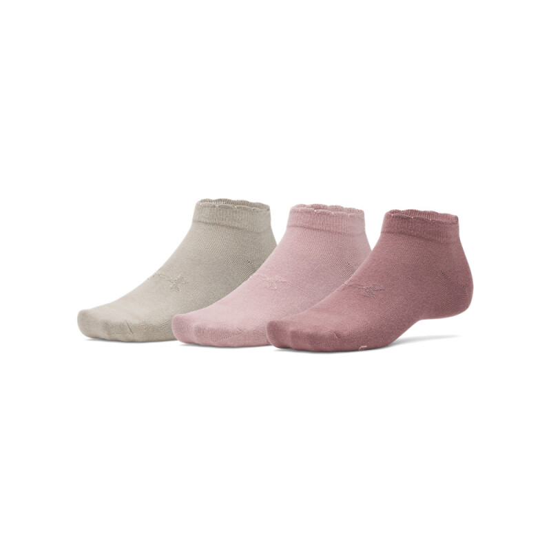 UA Essential Low Cut 3pk-BRN BRN-651
