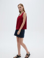 Musculosa Henu Bordeaux