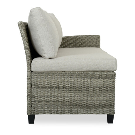 SET DE COMEDOR EXTERIOR RATTAN-SINTETICO NATURAL-BEIGE HAWAI