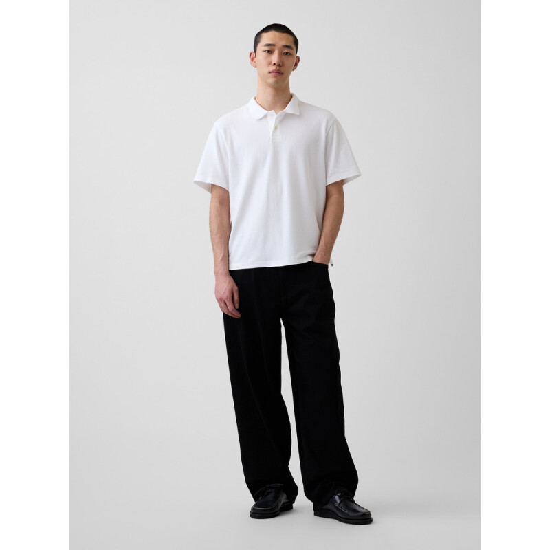 SS RELAXED POLO OPTIC WHITE V5