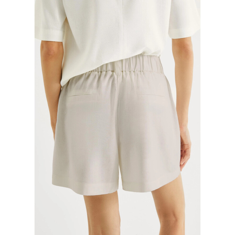SHORTS FEM CINZA CLARO