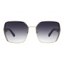 Lentes de sol De Acero Inoxidable Cuadrado Premium Gradiente/Dorado
