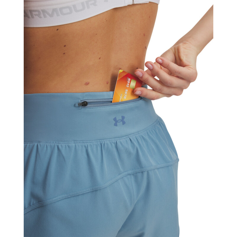 UA Launch Pro 3'' Shorts-BLU BLU-418