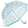 Paraguas Infantil Transparente Celeste