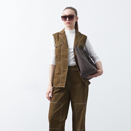 CHALECO BERTA Verde Musgo