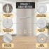 Lampara De Techo Colgante De 3 Luces Jaula Metal Moderna IMBACK Color Blanco Lampara De Techo Colgante De 3 Luces Jaula Metal Moderna IMBACK Color Blanco