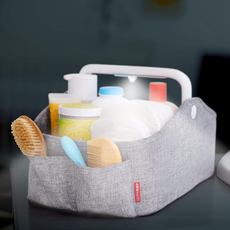 Organizador de Pañales con Luz Gris Skip Hop Organizador de Pañales con Luz Gris Skip Hop