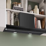 Campana decorativa integrada Bosch 90 cm DBB97DP60 Negro Mate Campana decorativa integrada Bosch 90 cm DBB97DP60 Negro Mate