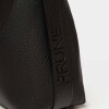 Bolso Heather en efecto cuero graneado Negro