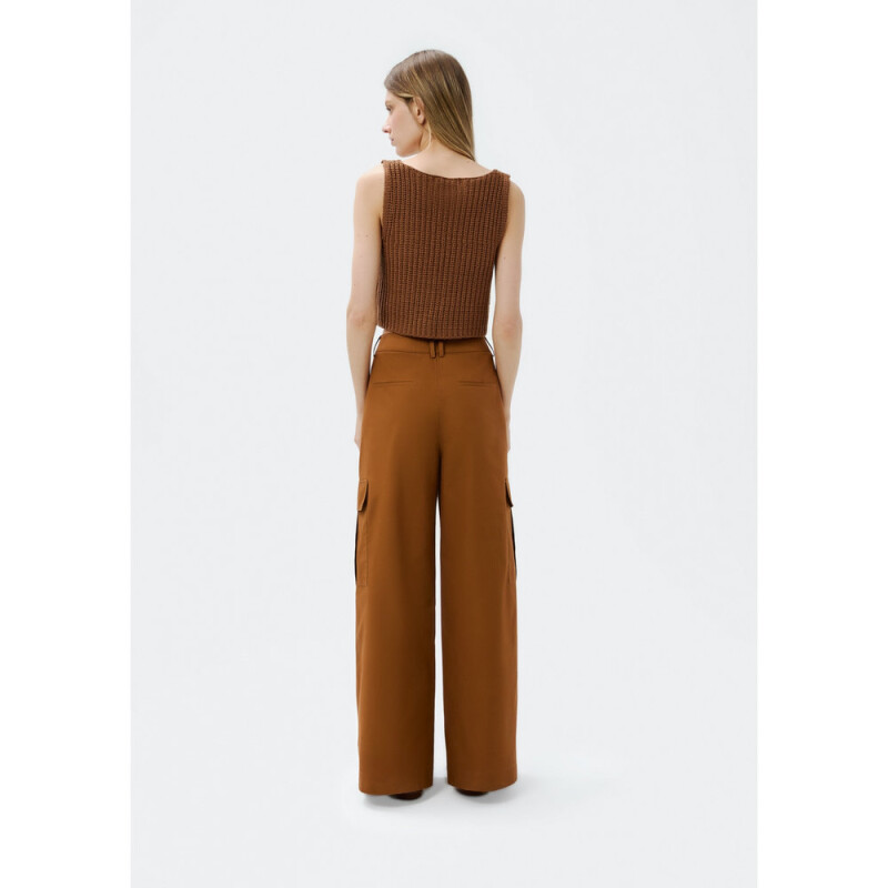 CALCA FEM MARRON