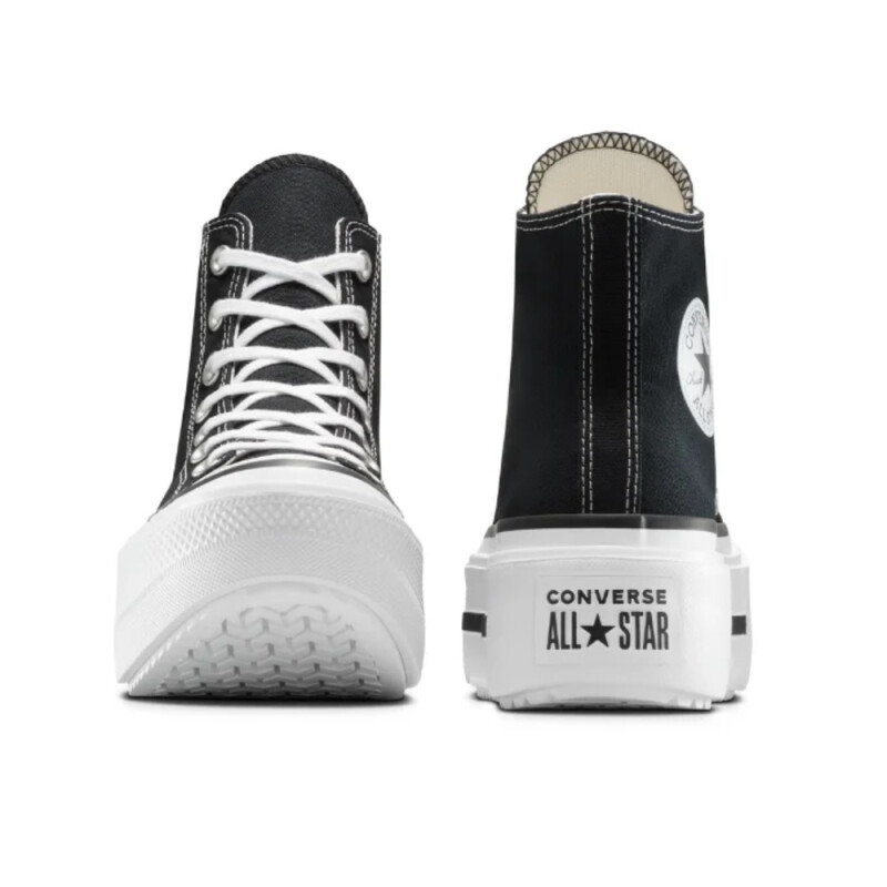 CHUCK TAYLOR ALL STAR LIFT DOUBLE STAC BLACK/BLACK/WHITE