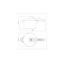 OLLA A PRESION TRAMONTINA SOLAR ACERO INOXIDABLE 6 LITROS OLLA A PRESION TRAMONTINA SOLAR ACERO INOXIDABLE 6 LITROS