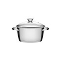 Olla Cacerola Acero Inox Tramontina Allegra 24cm 5,7 litros PLATEADO