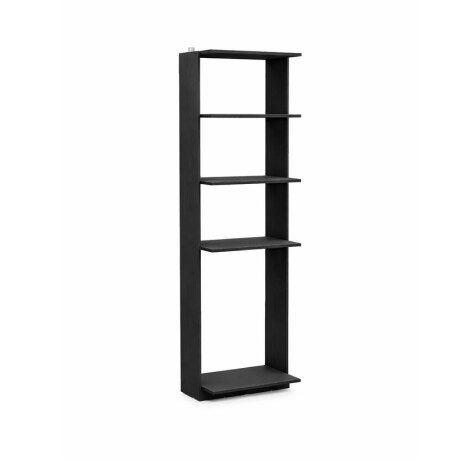 VESTIDOR 2 MÓDULOS - ESTANTES Y 2 CAJONES GUARDARROPA ARMARIO CLOSET PLACARD NEGRO