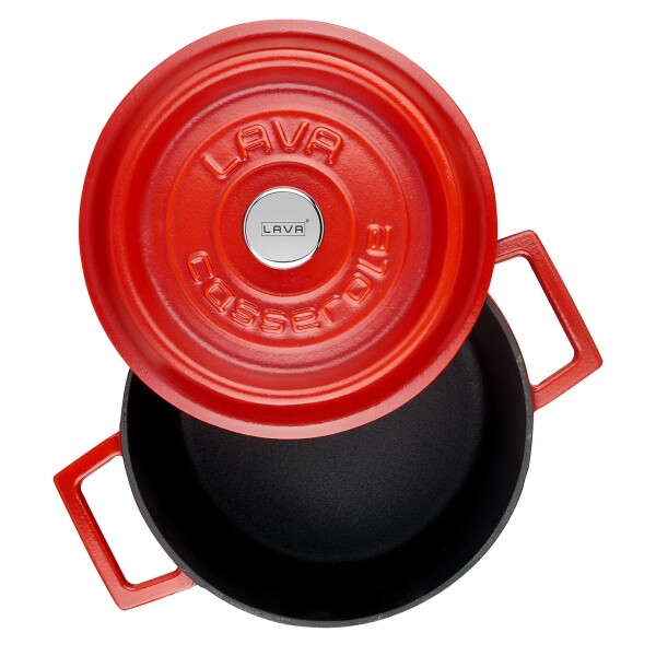 Cacerola Redonda 20CM Roja