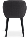Silla de comedor ADSLEV tela gris antracita Silla de comedor ADSLEV tela gris antracita