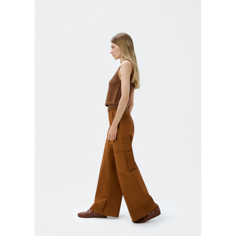 CALCA FEM MARRON
