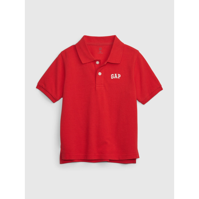 V-IE LOGO POLO PURE RED V2