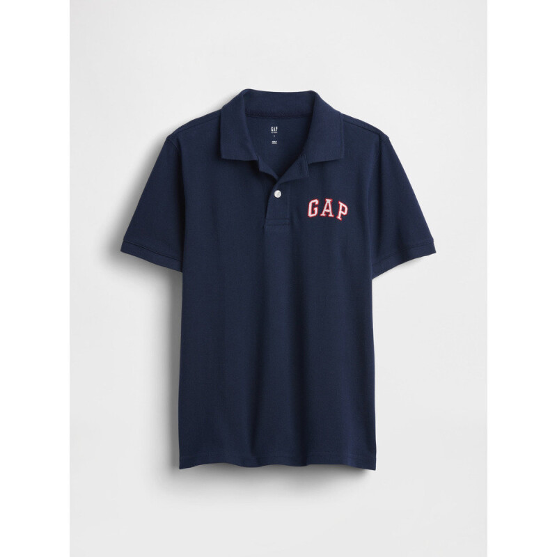 V-FRC SS LOGO POLO TAPESTRY NAVY