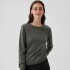 MERINO PULLOVER B50 CHARCOAL HEATHER