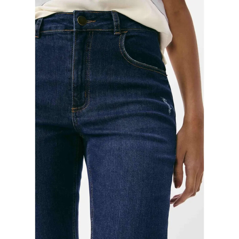 CALCA SKINNY FEM AZUL ESCURO