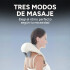 Masajeador Cervical Cuello Espalda Hombros 3 Modos 2 Niveles Color Blanco