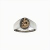 Anillo Profesión Laboratorista -Plata y Oro - AP5052 sinpiedra