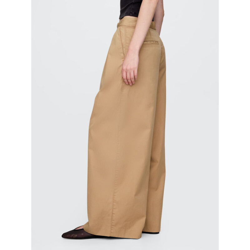 OTT WIDE LEG - SOFT KHAKI MOJAVE