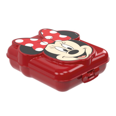 Sandwichera 3D Plástica Minnie Color Surtidos 12 x 14 cm U