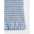 V-SMOCKED WOVEN TOP NAVY GINGHAM