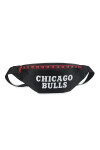 Riñonera nylon doble cierre Chicago Bulls - NBA Negro