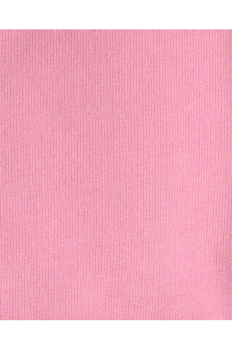 Campera de algodón, rosada, con capucha Sin color