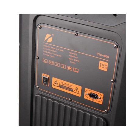 PARLANTE PORTATIL BLUETOOTH KTS-1939 2X15" CON MICROFONO PARLANTE PORTATIL BLUETOOTH KTS-1939 2X15" CON MICROFONO