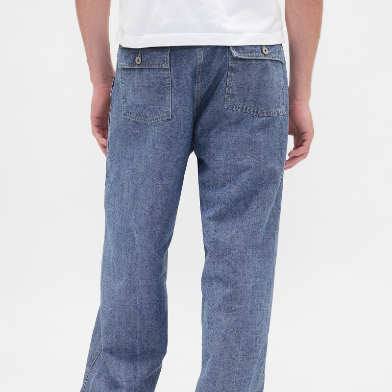 BAGGY CHAMBRAY MED SLOAN MEDIUM WASH