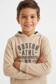 Buzo estampado BEIGE