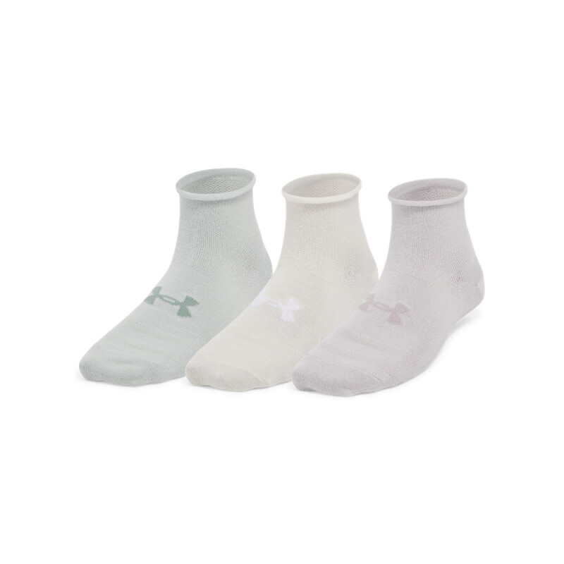 UA W Essential Nov 3pk Qtr-GRY GRY-289