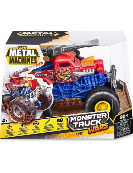 Camión Monster Truck Metal Machines con luces y sonido Camión Monster Truck Metal Machines con luces y sonido