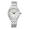 Reloj Seiko SUR537P1 para mujer con correa de acero Plateado