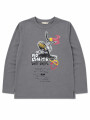 REMERA GAME FADE GRIS OSCURO