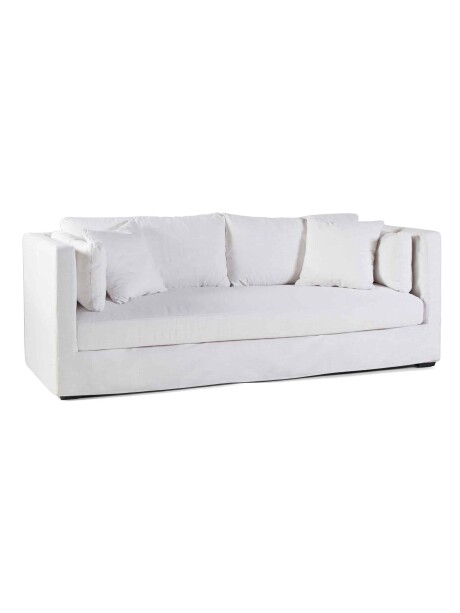LESTAT SOFA LESTAT 3,5 PLAZAS TELA HL BLANCO 236X96X84H CM