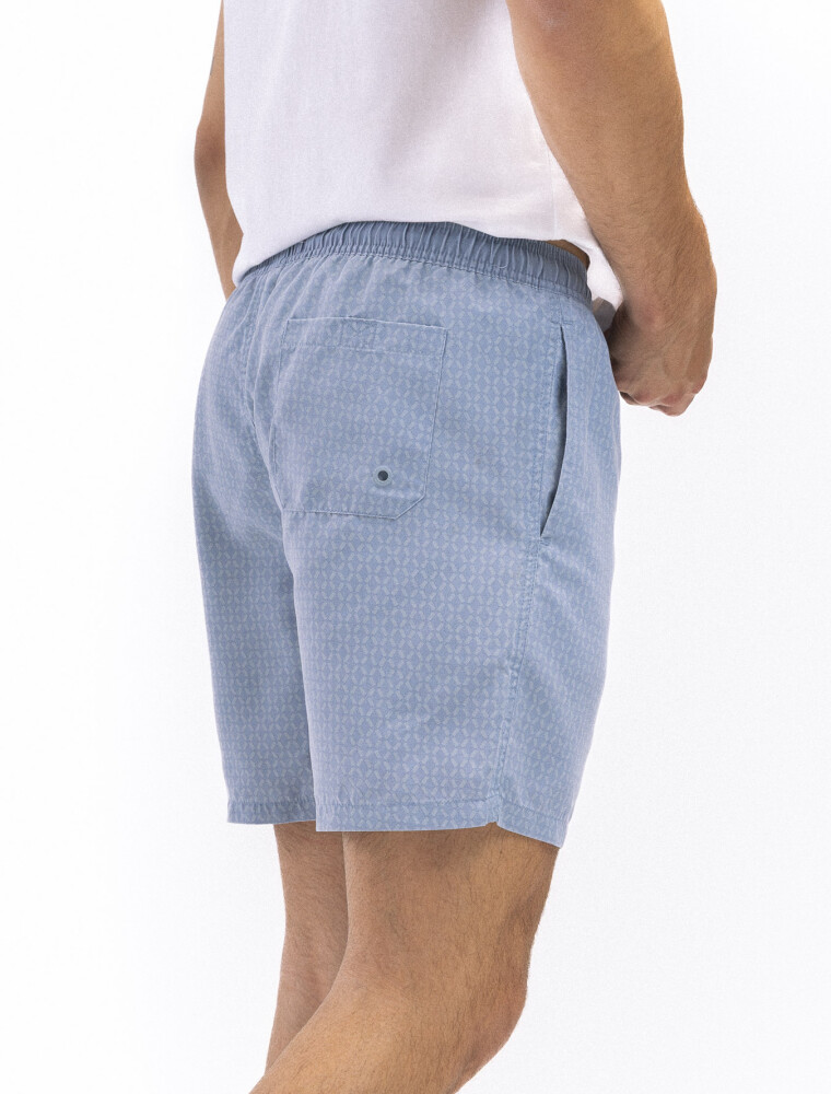 Short de Baño Estampado Fantasia 9