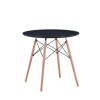 Mesa Eames circular en madera 80cm Mesa Eames circular en madera 80cm