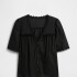 V-SS VNK RUFFLE LACE TOP BLACK 22
