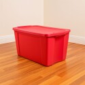 Caja baúl organizador Wenco 120 Litros - ROJO Rojo